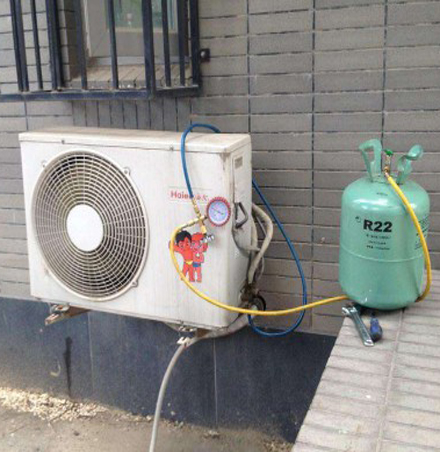 罗湖空调加氟